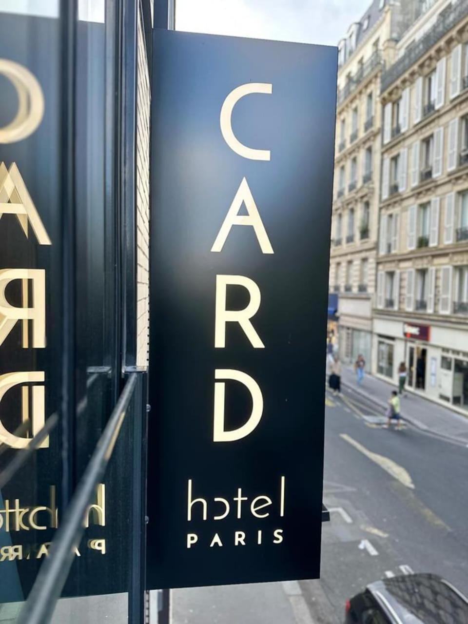 Card Hotel Paris Exteriör bild